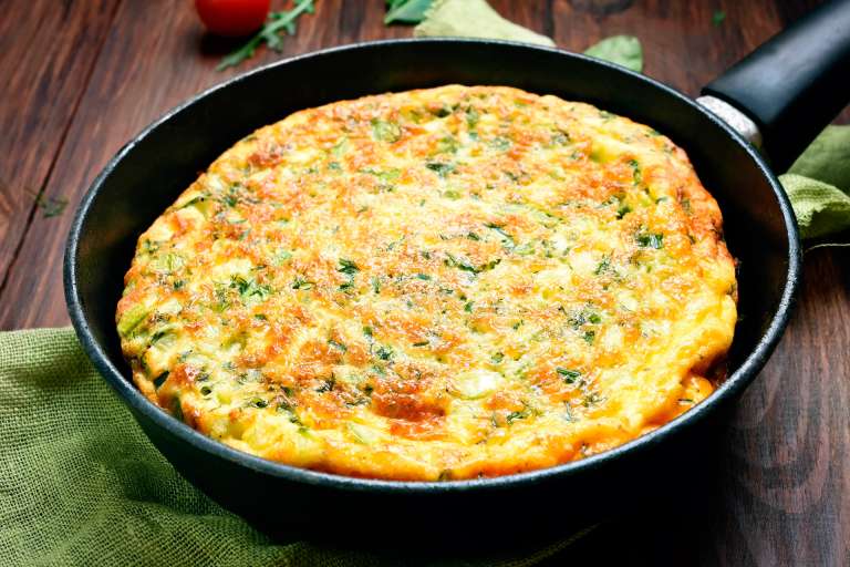 La frittata di verdure di Re Ferdinando di Borbone